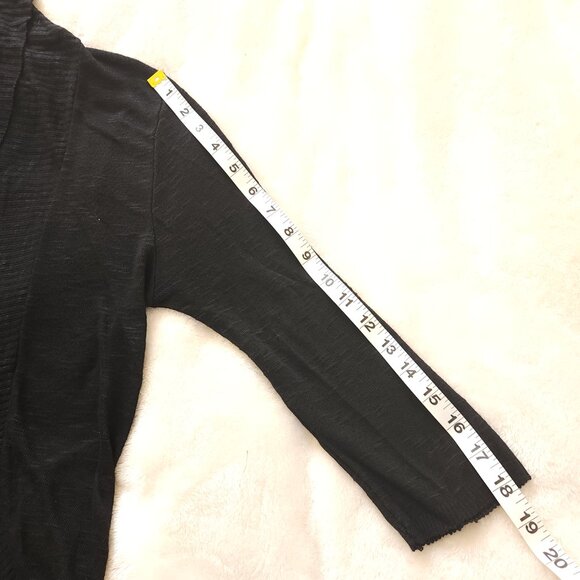 NWT Gabriel New York Black Lightweight Cardigan Women's Size S - Picture 10 of 11